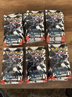Pokemon Black Bolt Booster Pack x36 TCG Factory Sealed Booster Box Quantity - Image 1