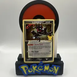 Pokemon TCG - Greninja Gold Star Holo Promo SWSH144 - SWIRL - NEAR MINT - Image 1