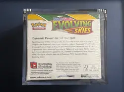 Pokemon TCG Sword & Shield Evolving Skies Booster Box New Sealed With Acrylic - Image 2