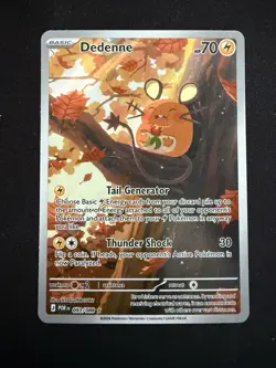 Pokemon Dedenne 093/088 Illustration Rare - Me03: Perfect Order NM - Image 1