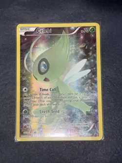 Celebi XY111 XY Promo Holo Basic 70 HP Leech Seed Pokemon TCG - Image 1