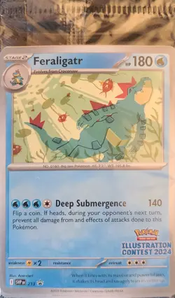 Sealed Illustration Contest Promos 2024 SVP213 SVP214 SVP215 Pokemon - Image 1