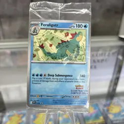 Pokemon 2024 Illustration Contest Promos SEALED 3-Pack Pikachu 214 Feraligatr - Image 1