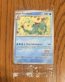 Feraligatr 213 Pokemon 2024 Illustration Contest Promos Sealed SVP 213 - Image 1