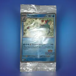 Feraligatr 213 Pokemon 2024 Illustration Contest Promos Sealed SVP 213 - Image 3