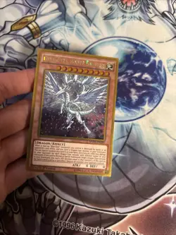 (YcL) Yugioh Deep-Eyes White Dragon MVP1-ENG05 Gold Rare 1st Ed VLP - Image 2