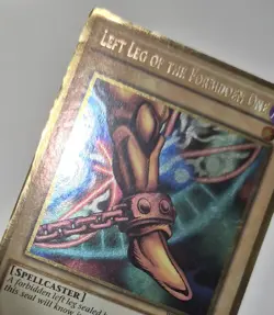 Yu-Gi-Oh All 5 Pieces of Exodia the Forbidden One *Exodia Set* 1st Ed Gold Rare - Image 4