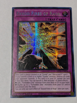 Exxod Fires of Rage Prismatic Secret Yugioh! Mega pack 2025 - Image 1