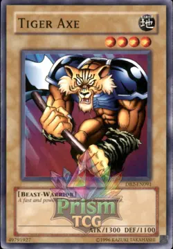 Tiger Axe DB2-EN091 Yugioh - Image 1