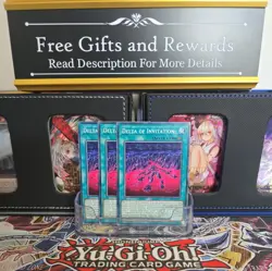 Playset X3 SUDA-EN066 Delta of Invitation Yugioh Common - Image 1