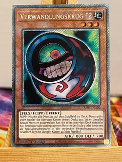 Verwandlungskrug #2 RA03-DE100 Platinum Secret Rare Deutsch NM YUGIOH - Image 1