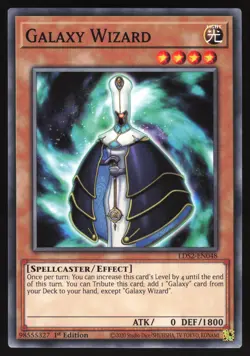 Galaxy Wizard - LDS2-EN048 - Common - 1st Edition Yugioh - Image 1