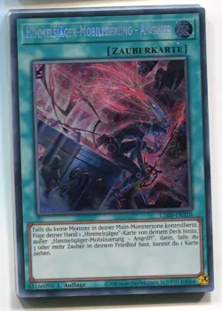 Yu-Gi-Oh! Himmelsjager Mobilisierung Angriff! Secret Rare L26D-DES10 - Image 1