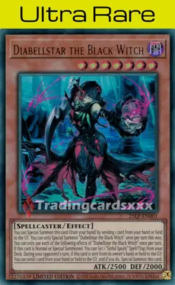 Yu-Gi-Oh! Diabellstar the Black Witch : UR 25LP-EN001 - Image 1