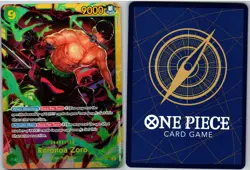 Roronoa Zoro OP06-118 Secret Rare Wings of the Captain One Piece NM - Image 3