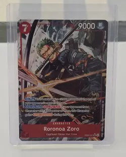 One Piece CCG Roronoa Zoro EB04-007 Alt Art SR - English - NM - Image 3