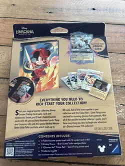 Lorcana Fabled Collector Starter Set - 4 Booster, Promo Card and Portfolio - Image 2