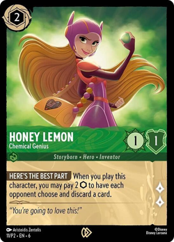 Honey Lemon - Chemical Genius (Foil) - Disney Lorcana Promo Cards - Image 1