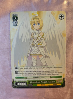 WeiB (Weiss) Schwarz Card Bofuri Guardian Angel Maple #42 U English - Image 1