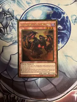 (YcL) Yugioh Graff, Malebranche Of The Burning Abyss PGL3-EN044 Gold Rare 1st LP - Image 1