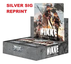 Weiss Schwarz Goddess of Victory NIKKE Reprint SILVER SIGNATURE Booster Box - Image 1