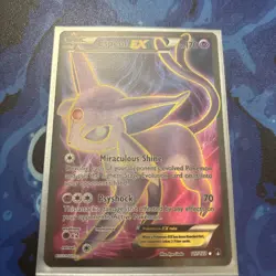 Espeon EX 117/122 Ultra Rare Full Art Pokemon Card - Image 1