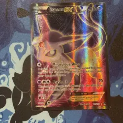 Espeon EX 117/122 Ultra Rare Full Art Pokemon Card - Image 2