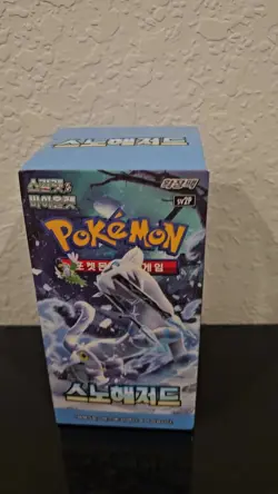 Pokemon Card Scarlet & Violet Expansion Set Snowhazard 1BOX (30packs) Korean Ver - Image 2