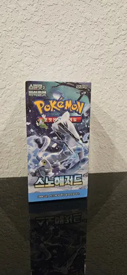 Pokemon Card Scarlet & Violet Expansion Set Snowhazard 1BOX (30packs) Korean Ver - Image 5