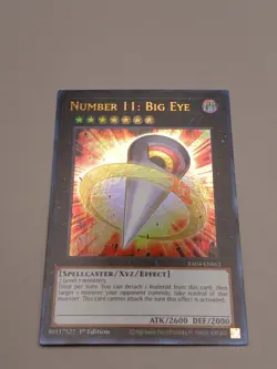 Yugioh Number 11: Big Eye 1st Edition Ultra Rare RA04-EN062 - Image 2