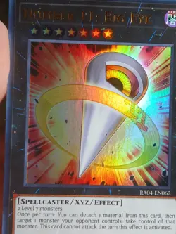 Yugioh Number 11: Big Eye 1st Edition Ultra Rare RA04-EN062 - Image 3