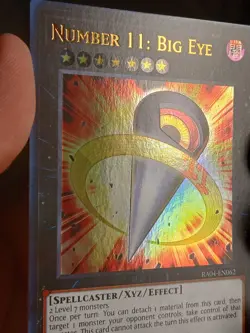 Yugioh Number 11: Big Eye 1st Edition Ultra Rare RA04-EN062 - Image 4