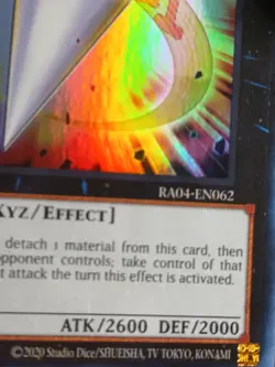 Yugioh Number 11: Big Eye 1st Edition Ultra Rare RA04-EN062 - Image 5