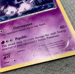Pokemon Mew TCG Black Star Promos XY192 Holo Promo Card Lightly Played (LP) - Image 3