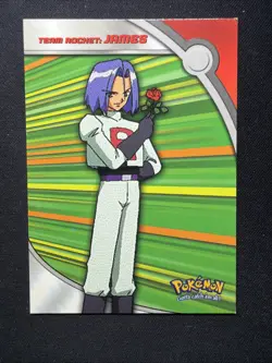 JAMES And JESSE Pokemon Cards TCG Topps Tv Animation Edition HEROES & Villains - Image 2