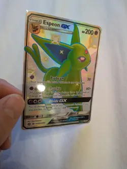 Espeon GX SV60/SV94 Hidden Fates Shiny Vault Holo Card Mint Condition - Image 2