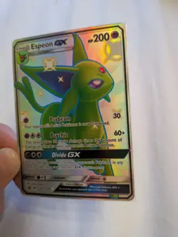 Espeon GX SV60/SV94 Hidden Fates Shiny Vault Holo Card Mint Condition - Image 3
