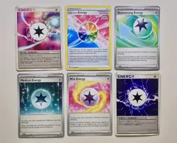 Pokemon TCG Lot Of 6 Special Energy Cards 2007-2024 NM - Image 1