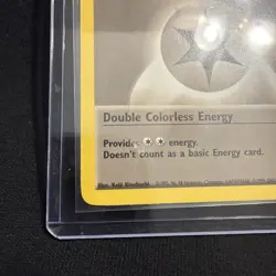 Pokemon TCG Double Colorless Energy Special Energy Card 124/130 Base Set 2 2000 - Image 5