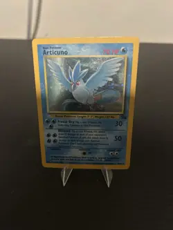 Articuno 02/62 Rare Fossil Holo Pokemon TCG Card LP Light Play - Image 1