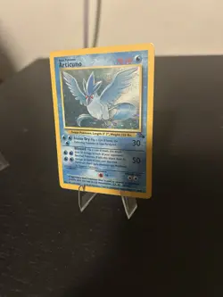 Articuno 02/62 Rare Fossil Holo Pokemon TCG Card LP Light Play - Image 2