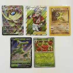Pokemon Card Lot (5 Cards) - Vintage Modern Hyper Ultra IR SIR Reverse Holo Rare - Image 1