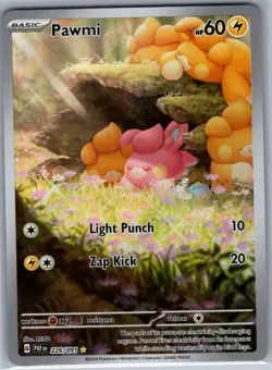 Pawmi 226/091 SV: Paldean Fates - Pokemon Card - NM - Image 1