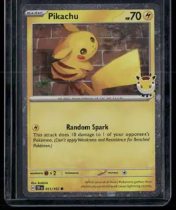 Miscellaneous Cards & Products #051/162 Pikachu (Pokemon Day 2026) - Image 1