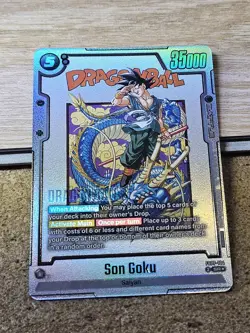 Dragon Ball Super - Goku FB07-104 Manga Fusion World Card NM - Image 1