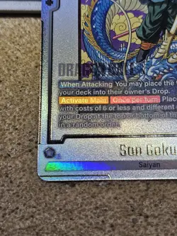 Dragon Ball Super - Goku FB07-104 Manga Fusion World Card NM - Image 5
