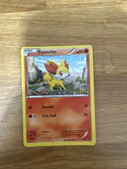 Fennekin 3/12 2013 McDonald's Exclusive Pokemon Card TCG Promo Holo Rare - Nm - Image 1