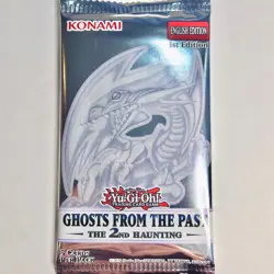 YuGiOh 2022 Ghosts From The Past The 2nd Haunting Booster Pack (Factory Sealed) - Image 2