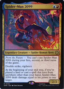 Spider-Man 2099 150 Rare Marvel's Spider-Man Magic: The Gathering Near Mint - Image 1