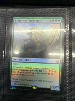 Craterhoof Behemoth Tarkir: Dragonstorm Foil - Image 1